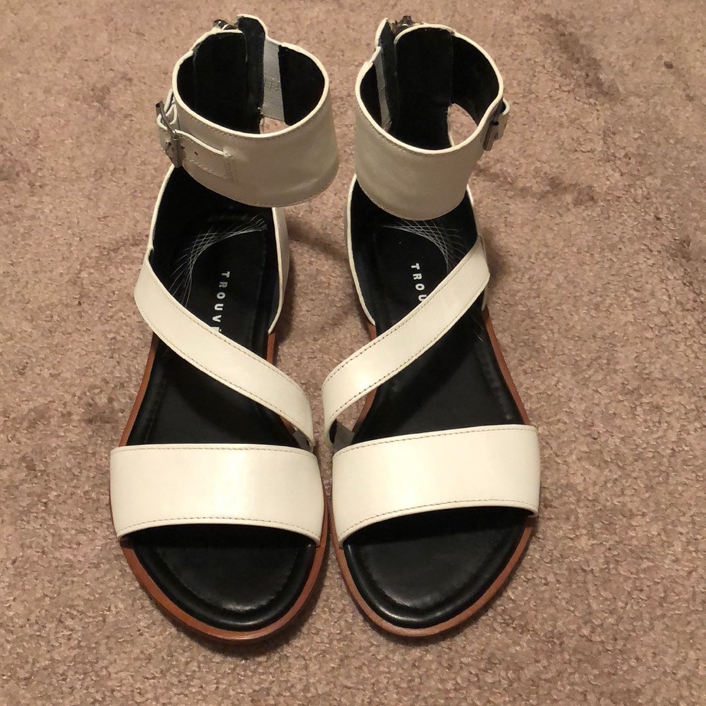 Trouve  white gladiator sandals - Picture 3 of 6